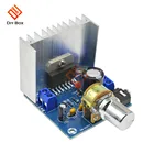 Плата цифрового усилителя TDA7297, 15 Вт + 15 Вт, двухканальный стерео аудио усилитель класса B 2,0, усилитель постоянного тока 12 В 2 а, с контролем громкости