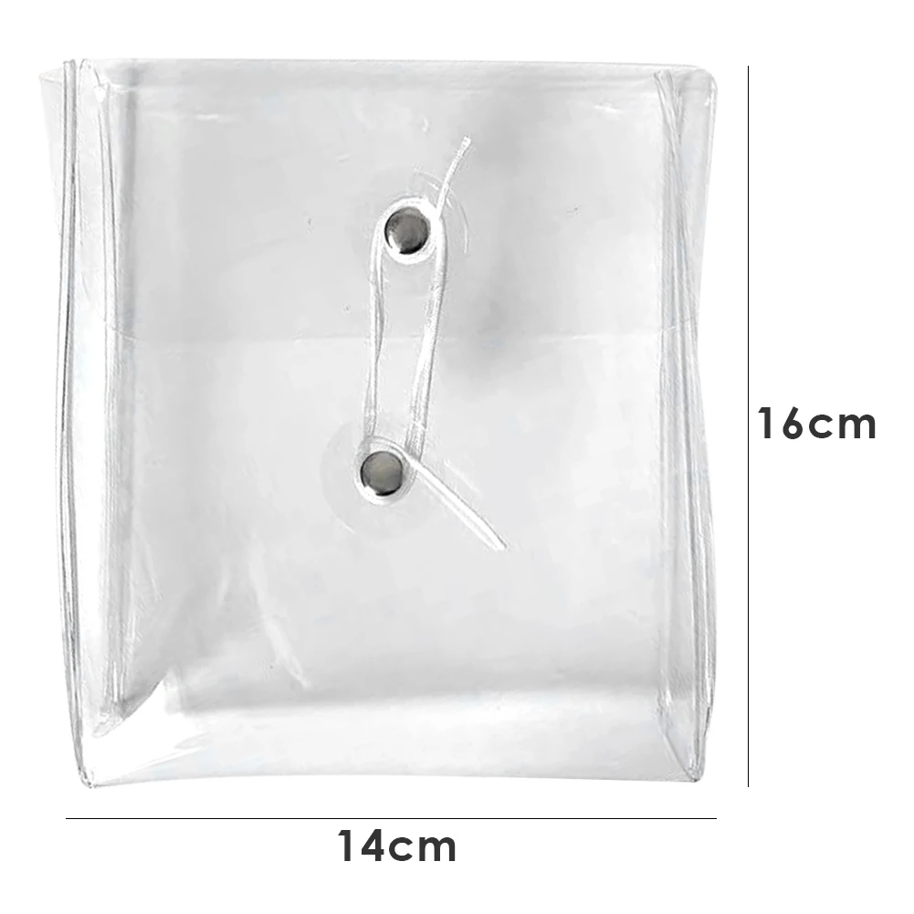 Прозрачная косметичка легкие косметические принадлежности компактный