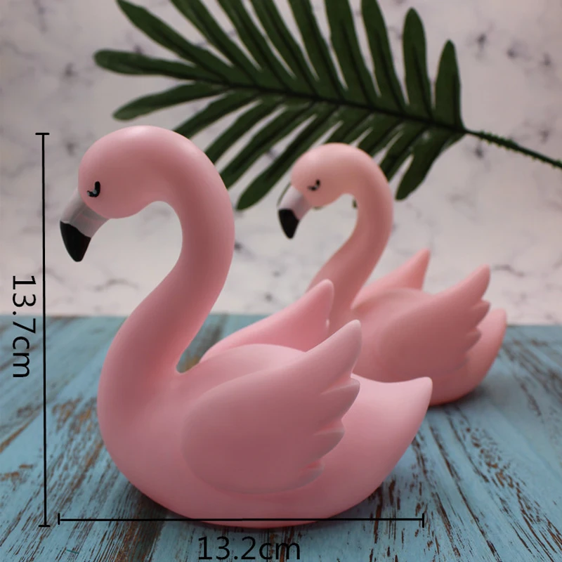 1 шт. светодиодный светильник с фламинго для дома гостиной стола кухни торта