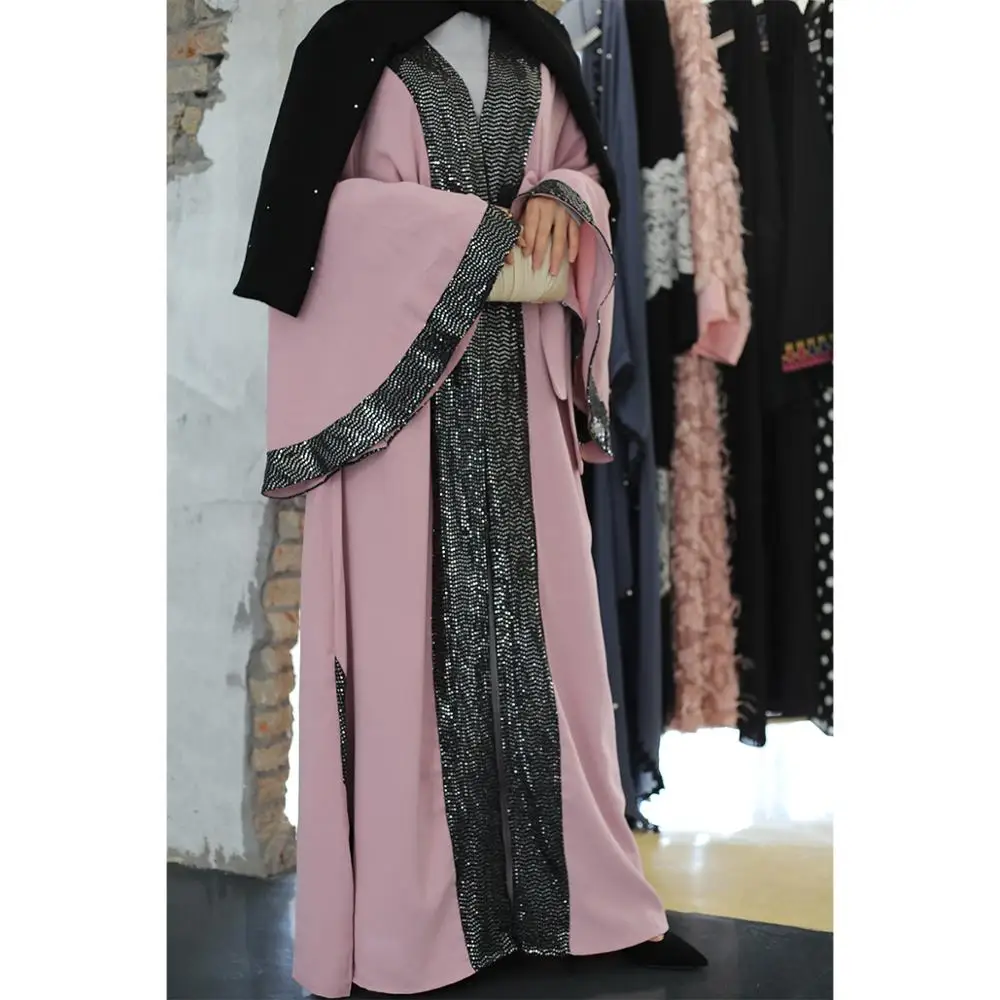 Новинка 2021 модная одежда Abaya элегантный исламский турецкий мусульманский