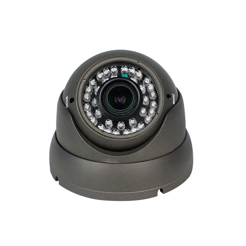 

2MP Dome Varifocal AHD Security Camera Indoor 2.8-12mm 4xZoom Manual Home Video Surveillance CCTV Camera with OSD Cable