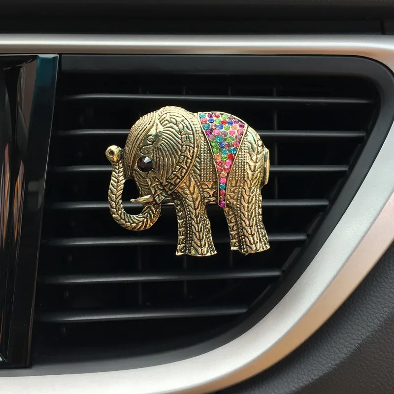 1 шт. слон воздуховыпускное отверстие Зажим автомобиль духи авто аксессуары для