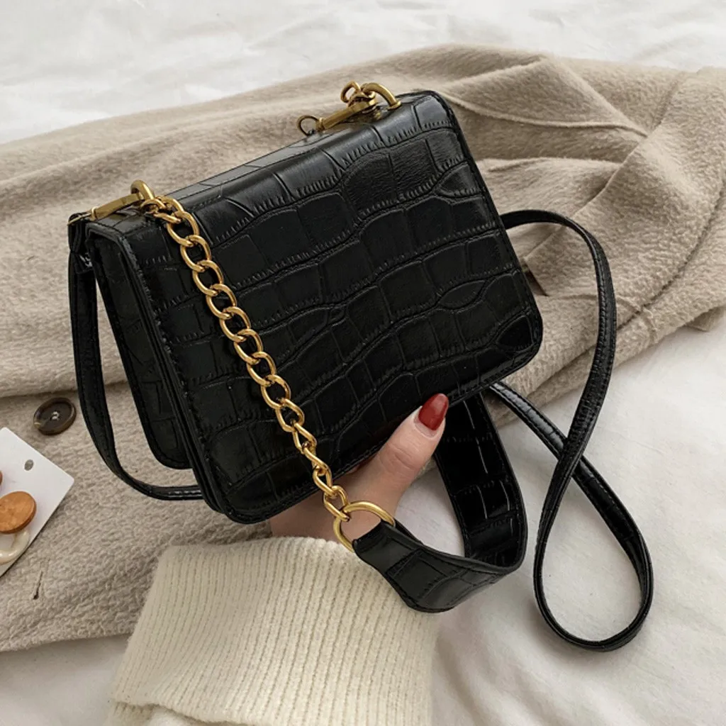 Простая кожаная сумка модные летние сумки женские плечи мешок ретро из