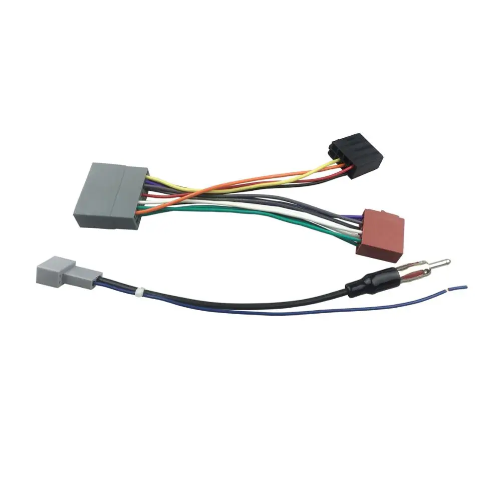 Жгут проводов и антенный адаптер для установки Стерео GPS Honda Civic 2006 2011 ISO|stereo