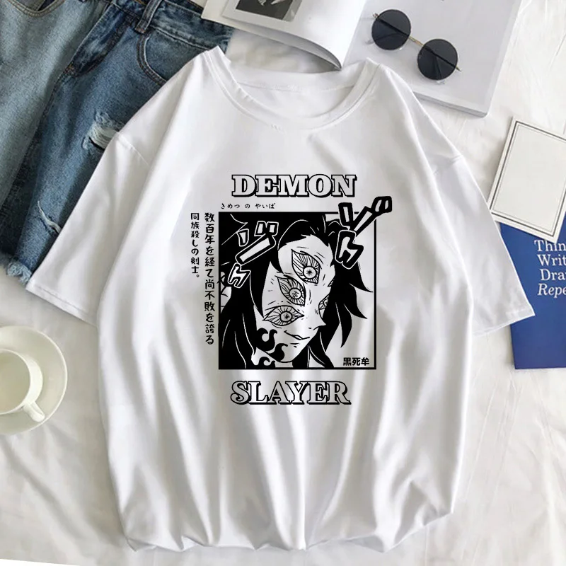 Стикер Kokushibo с рассеканием демонов японская Повседневная модная Свободная