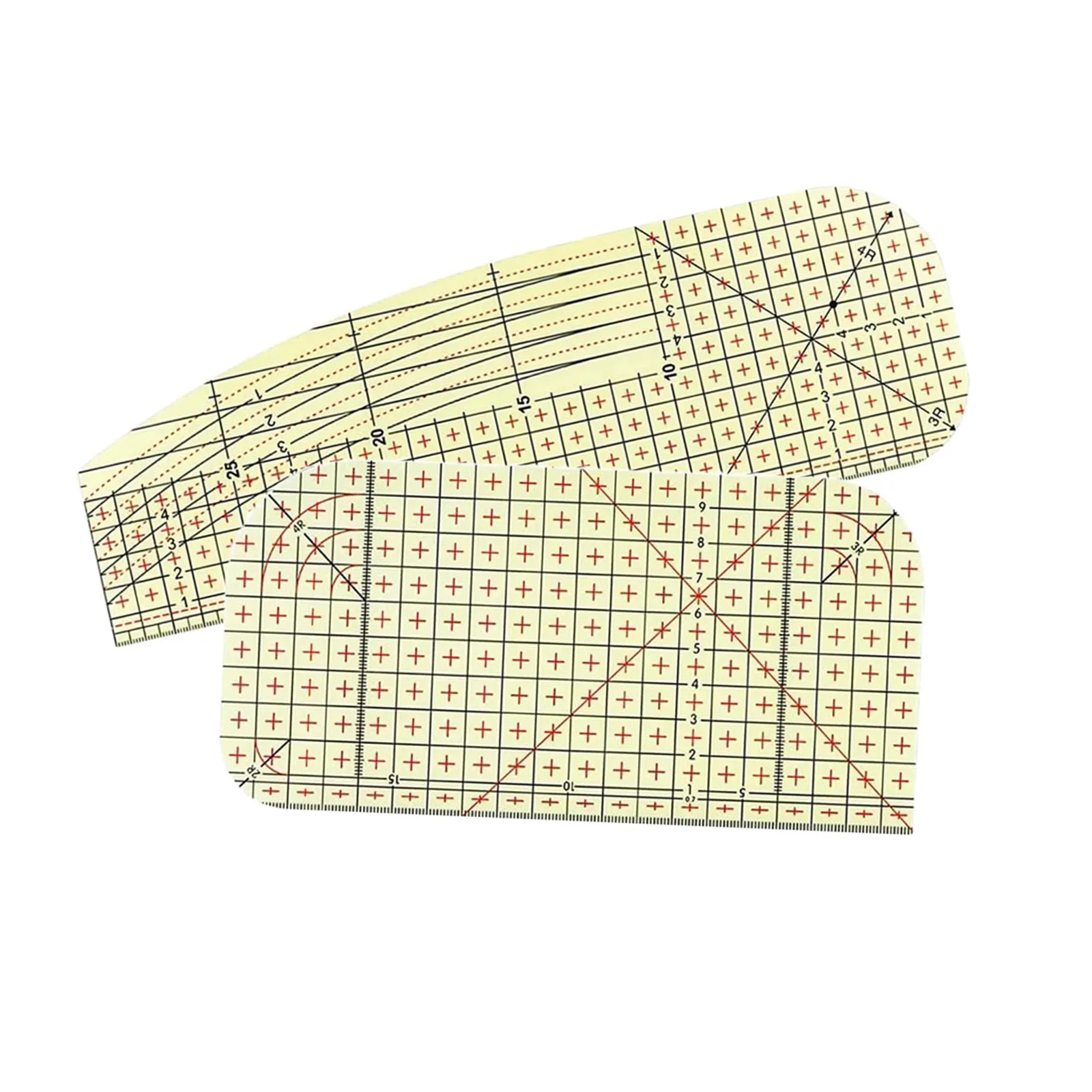 

2Pcs Hot Ironing Ruler Tailor Crafts Measuring Clothing Making Supplies