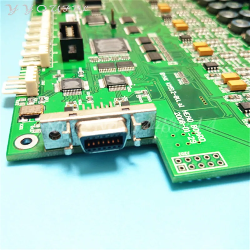 Сольвентный принтер человека konica 512 Печатающая головка доска byhx km512 8v.a1 головная