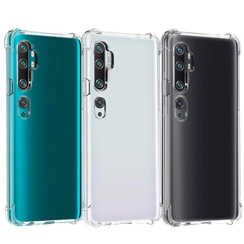 Фото Прозрачный Чехол для телефона Xiaomi mi Note 10/Note 10 Pro нескользящий защитный Xiao CC 9 Прозрачный Чехол для телефона Xiaomi mi Note 10/Note 10 Pro нескользящий защитный Xiao CC 9