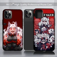game girl helltaker phone case for iphone 11 12 13 pro 13mini 11 pro max x xr xs max 7 8 plus 6s plus 6 6s 2020 se covers