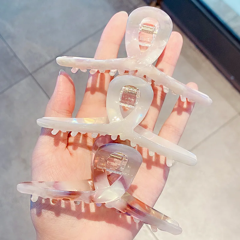 Заколка для волос женская из ацетатного волокна