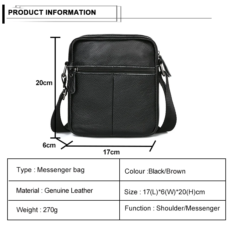 Новинка 2020 мужские сумки через плечо из натуральной кожи бизнес стиль твердая