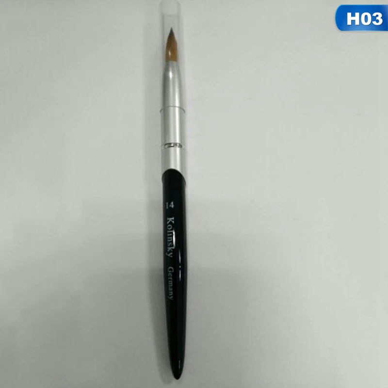 1 шт. профессиональная маникюрная УФ Гелевая Ручка Акриловая кисть для рисования