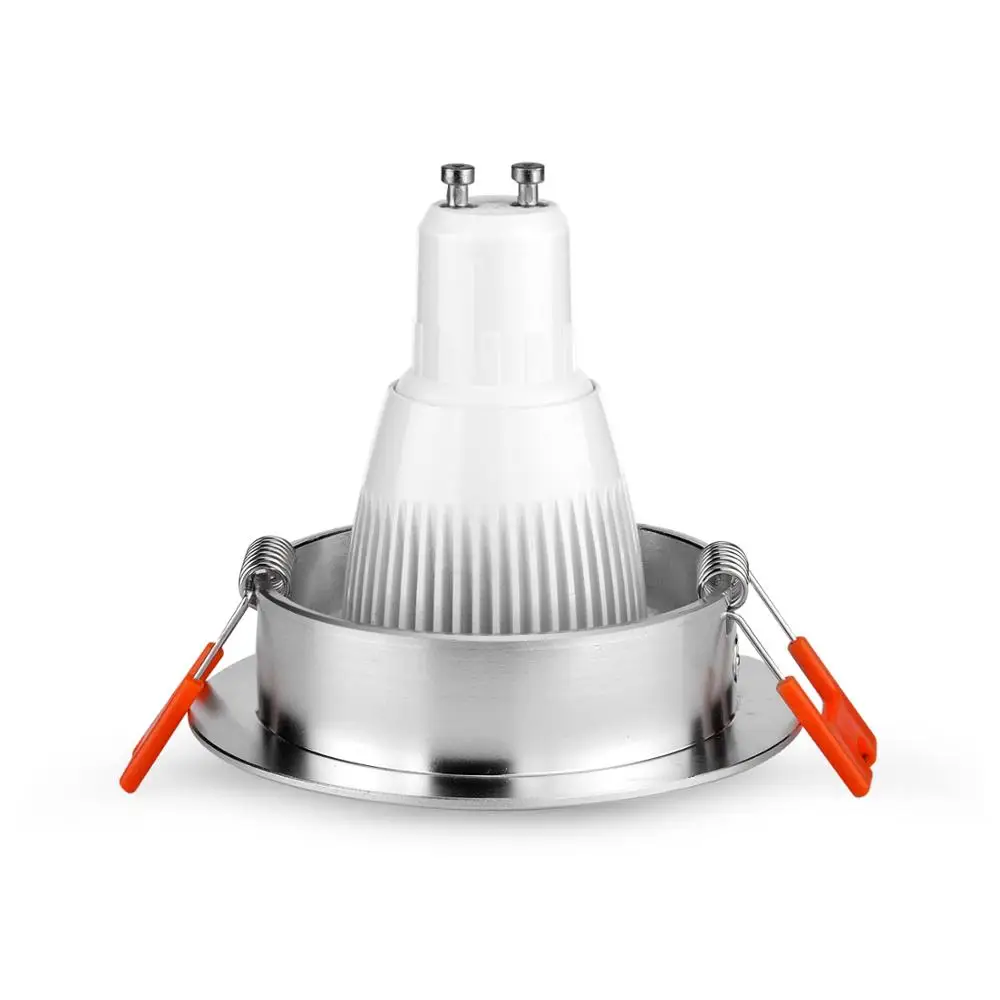 Новый дизайн алюминиевый круглый серебряный светодиодный потолочный светильник