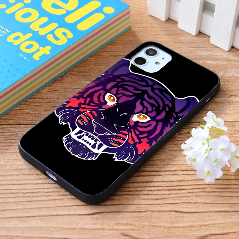

For iPhone Galaxy Tiger Soft TPU border Apple iPhone Case