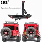 Автомобиль TRAXXAS 110 RC TRX-4 Defender Axial Scx10 ii 90046 90047 металлический задний бампер может устанавливаться с запасными шинами