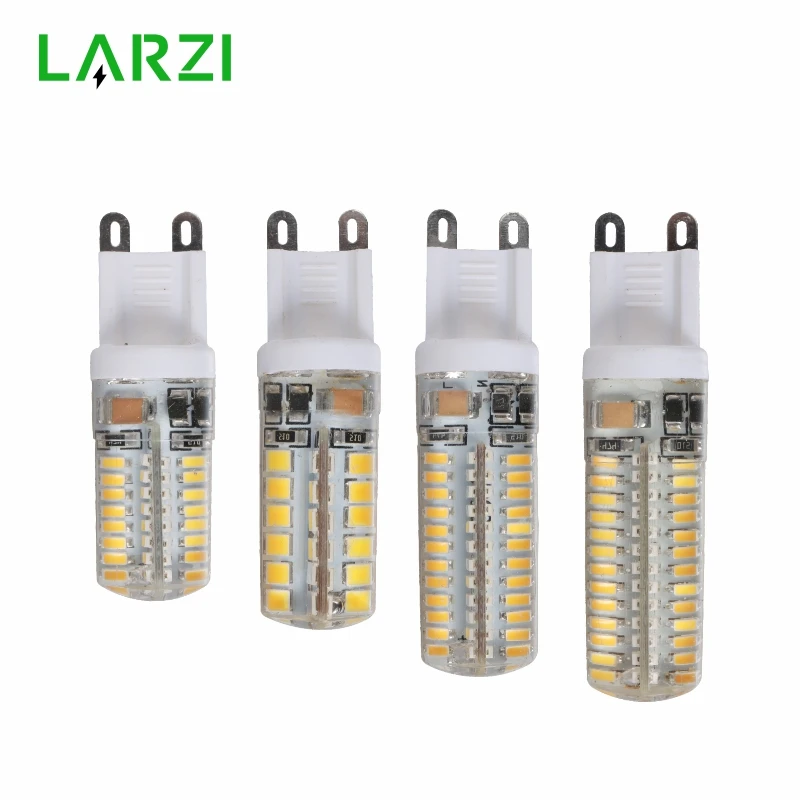G9 светодиодный AC 220V 240V 6 Вт 7 9 10 12 светильник лампы SMD 2835 3014 Светодиодный заменить 20