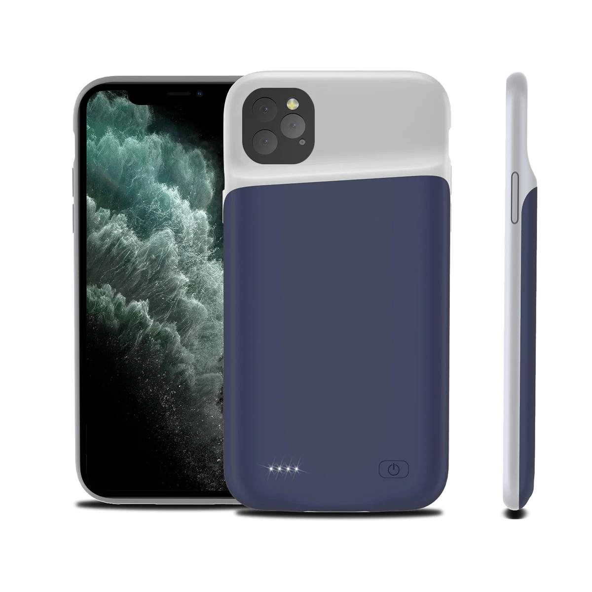 Чехол для iPhone 11 Pro Max зарядное устройство 5200 мАч портативное чехол батареи|Чехлы с