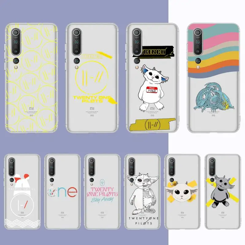 

Twenty One Pilots 21 Phone Case For Redmi Note 5 7 8 9 10 A K20 pro max lite for Xiaomi 10pro 10T