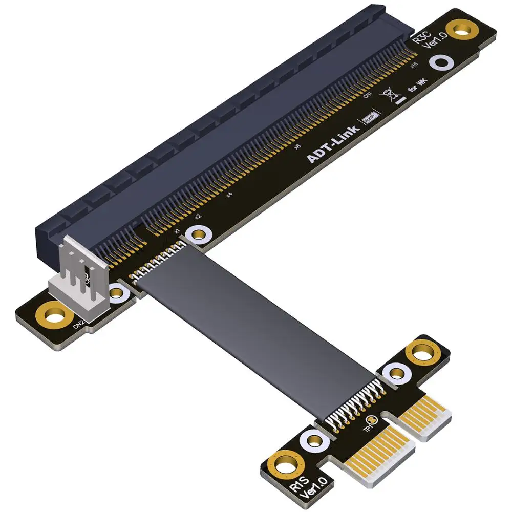 PCIe 1x до 16x Райзер карта Удлинительный кабель не нужен USB Gen3.0 PCI E x1 x16 GPU Кабель для