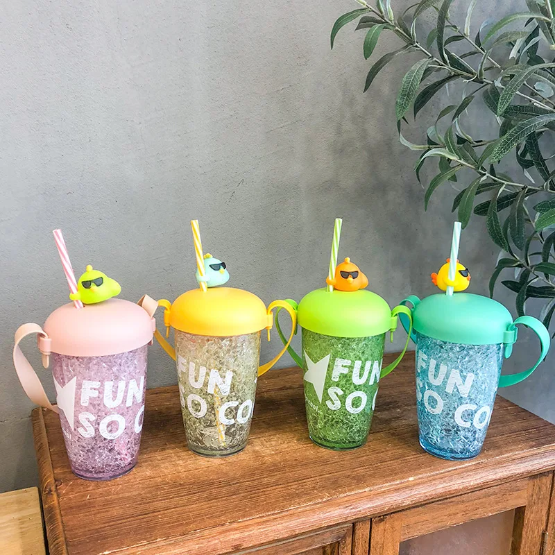 Креативная крутая трендовая курица двухслойная Женская популярная чашка в