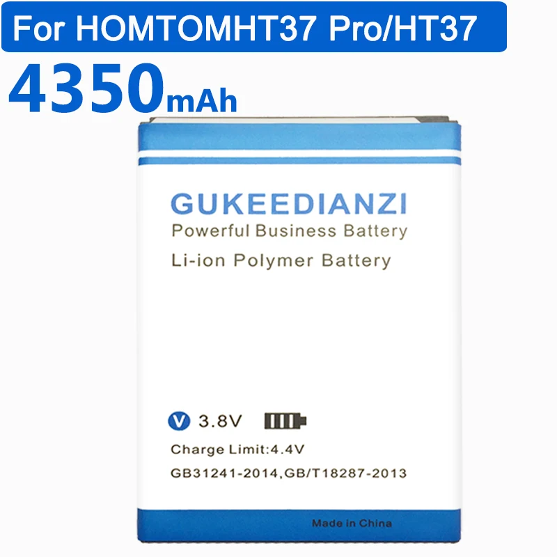 Запасная батарея GUKEEDIANZ HT37 большой емкости 4350 мАч для смартфонов|Аккумуляторы