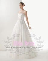 free shipping bride dress vestido de noiva 2016 new hot romantic casamento long pearls tulle bridal ball gown wedding dresses