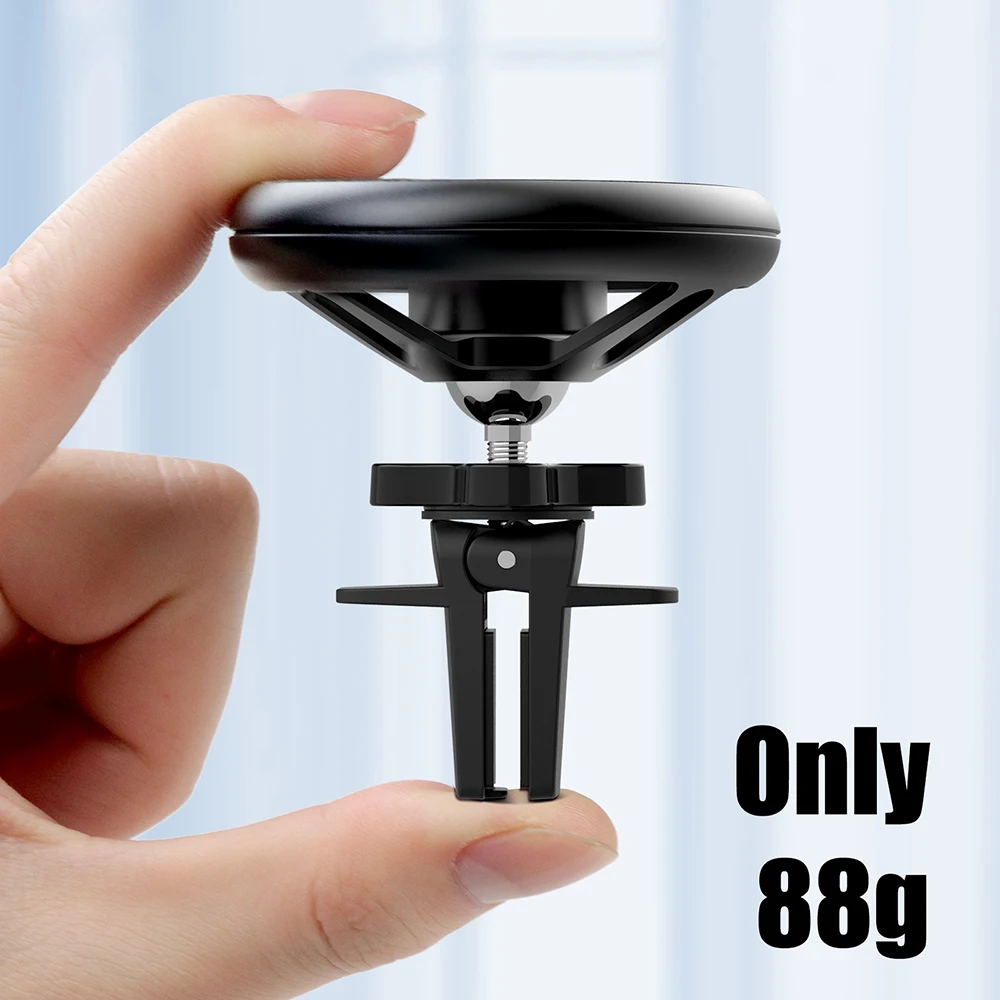 360 degree rotable magnetic car phone holder for phone in car gps universal air vent bracket magnetic holder phone accessories free global shipping