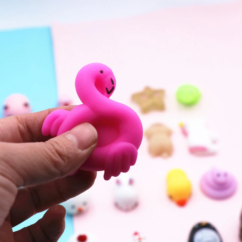 

Christmas Countdown Calendar Toy Set with 24 Cute Animal Decompressed Toy