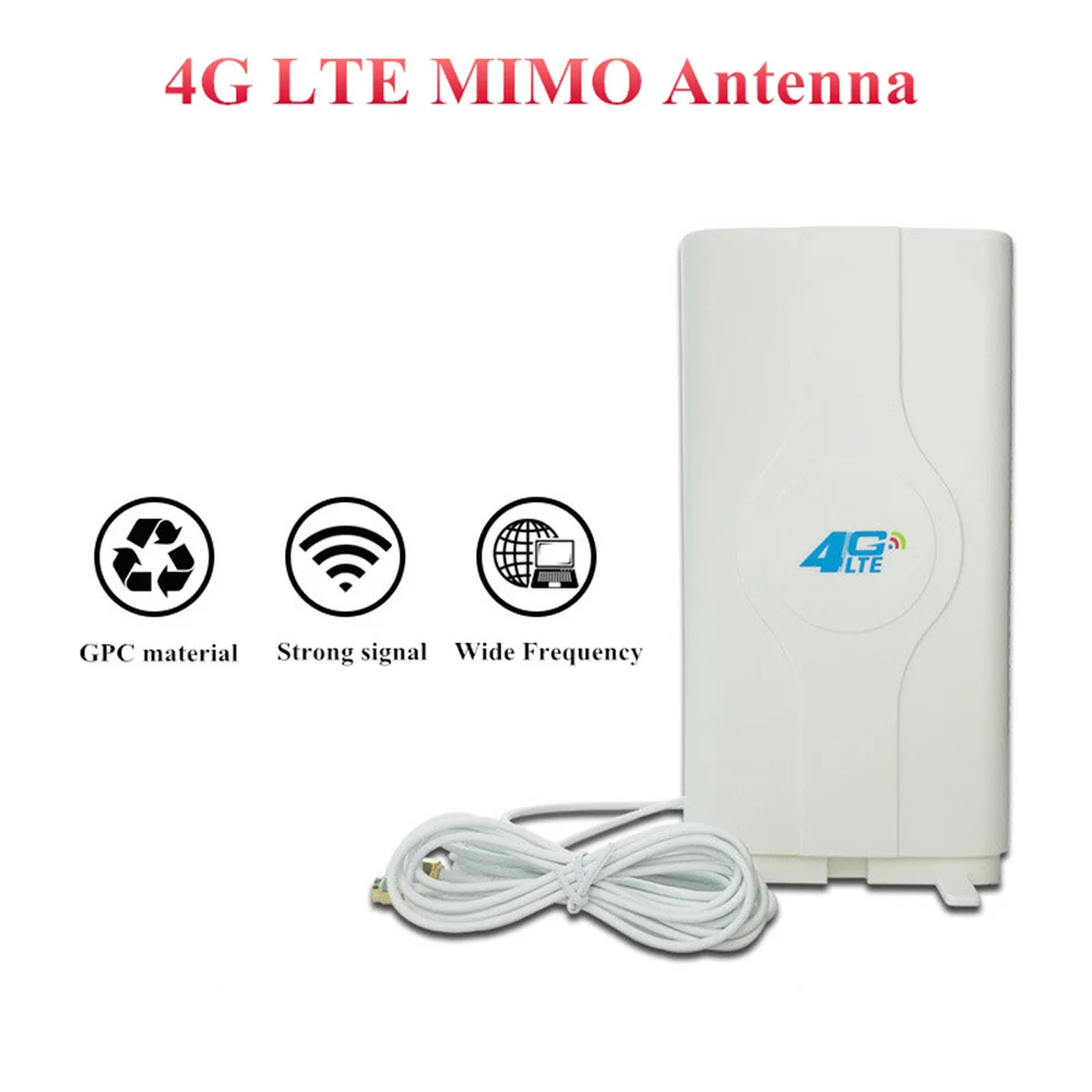 Мобильная антенна LTE 3g 4g усилитель с коннектором папа 700 ~ 2600 МГц 88 дБи 2 * SMA/2 CRC9/2 TS9