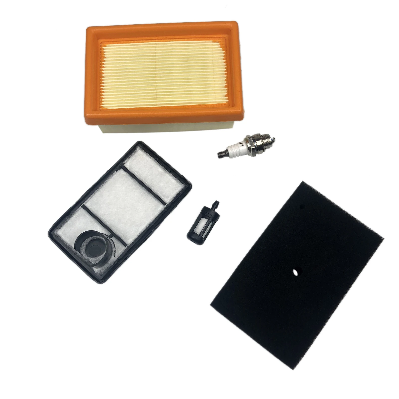 

5pcs/set Air Fuel Filter Kit Pre-Filter Spark Plug Fit for Stihl TS400 Replaces Part Number 4223 007 1010 4223-141-0300