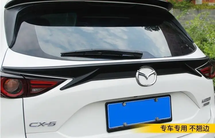 Спойлер на крышу для mazda CX-5 CX5 2018-2019 АБС-пластик цвет праймера заднего крыла