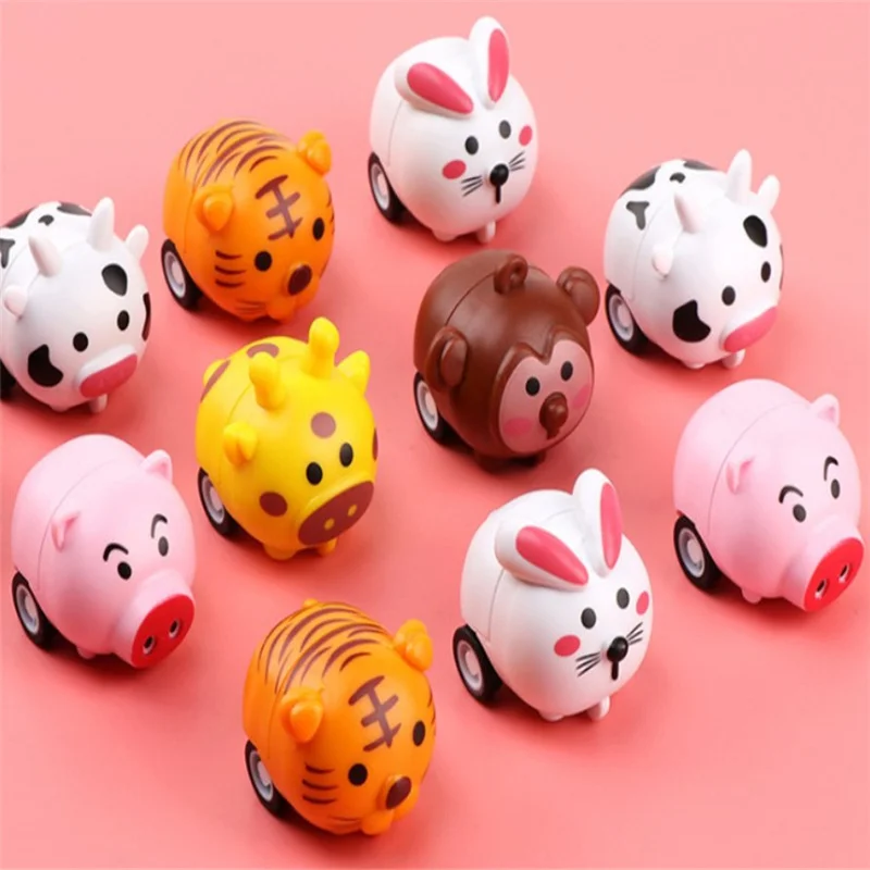 Рекламный пластиковый подарок Детская игрушка модели животных маленький