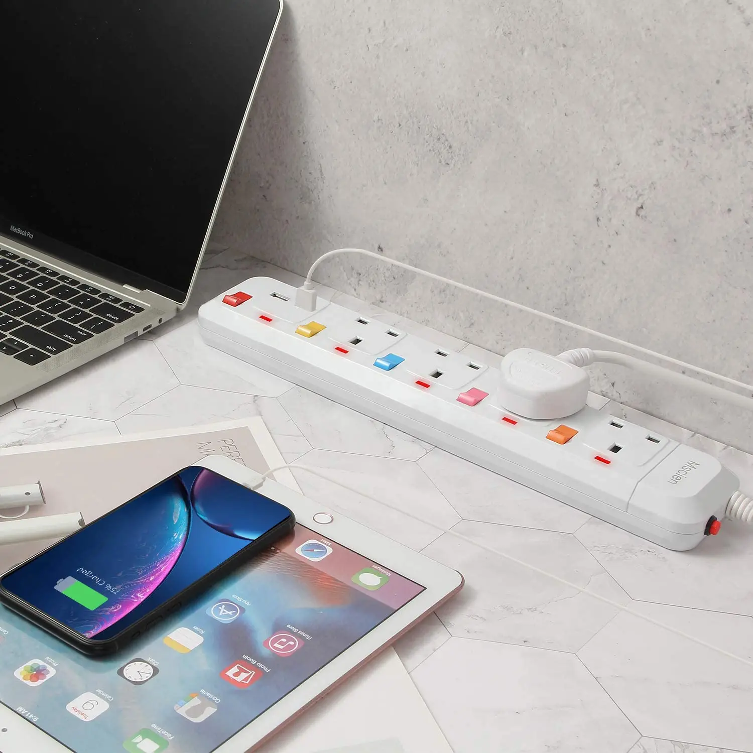 Удлинитель Mscien с USB 3 м 4 комплекта/2 порта | Электроника