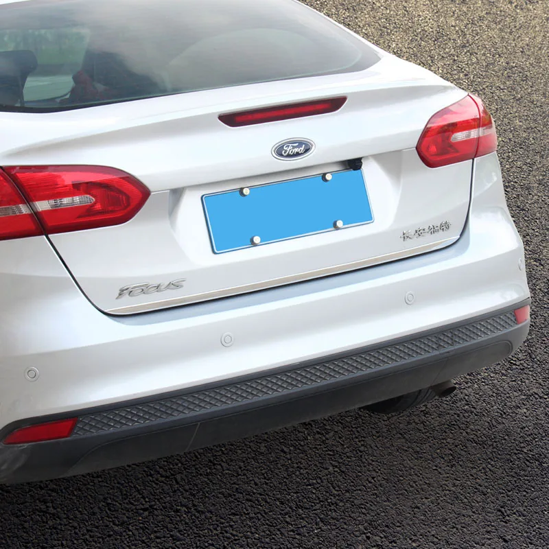 Задняя дверь для Ford Focus 4dr 2012- 2018 Нижняя крышка молдинговая отделка задняя из