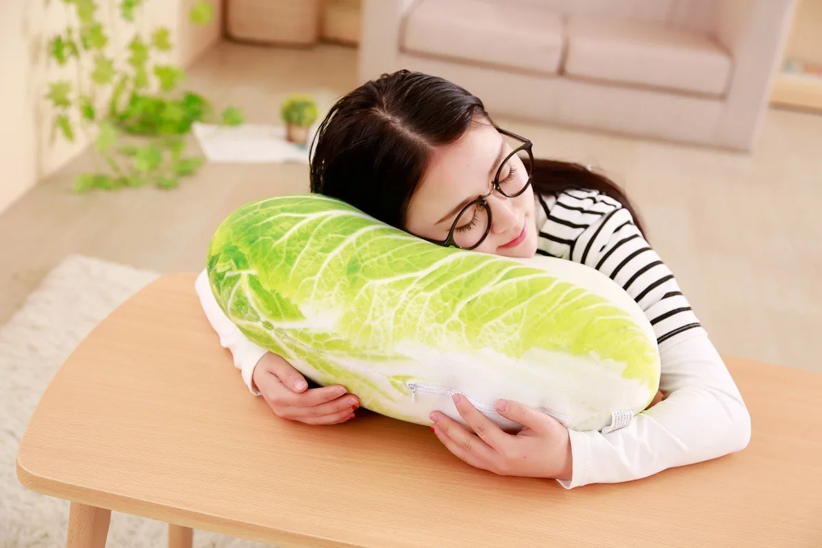 Овощи Фрукты подушки постельные принадлежности бойфренд сна Баклажан капуста