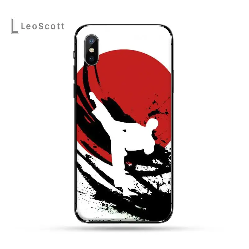 

kung fu karate taekwondo Phone Case for iPhone 11 12 mini pro XS MAX 8 7 6 6S Plus X 5S SE 2020 XR high quality luxury funda