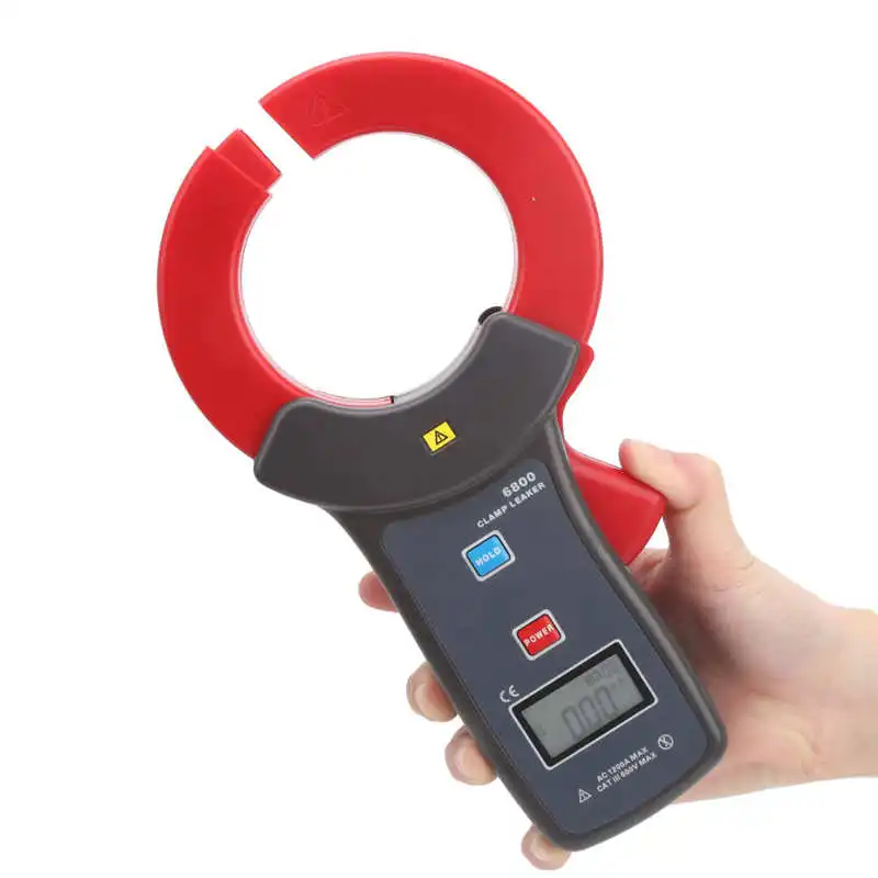 ETCR6800 AC Тестер Утечки тока большого калибра Высокоточный зажим Амперметр 1200 а