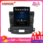 Автомобильный мультимедийный плеер Tesla, автомагнитола с дисплеем 9,7 дюймов, Gps-навигацией, радио и аудиоплеером для Mitsubishi Outlander Xl 2