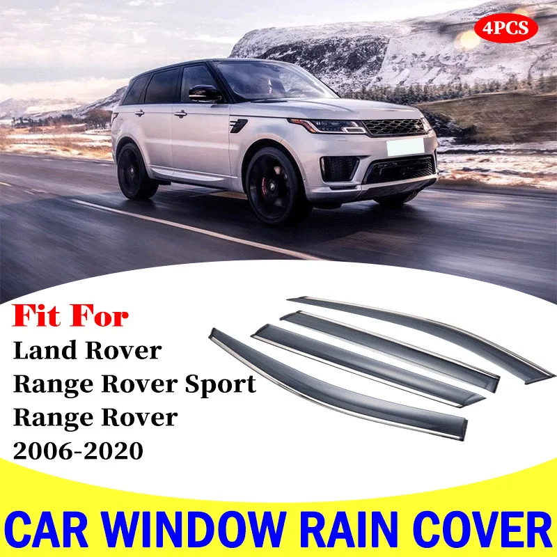 For Land Rover Range Rover Sport car rain shield deflectors awning trim cover exterior car-styling accessories Land Rover Range