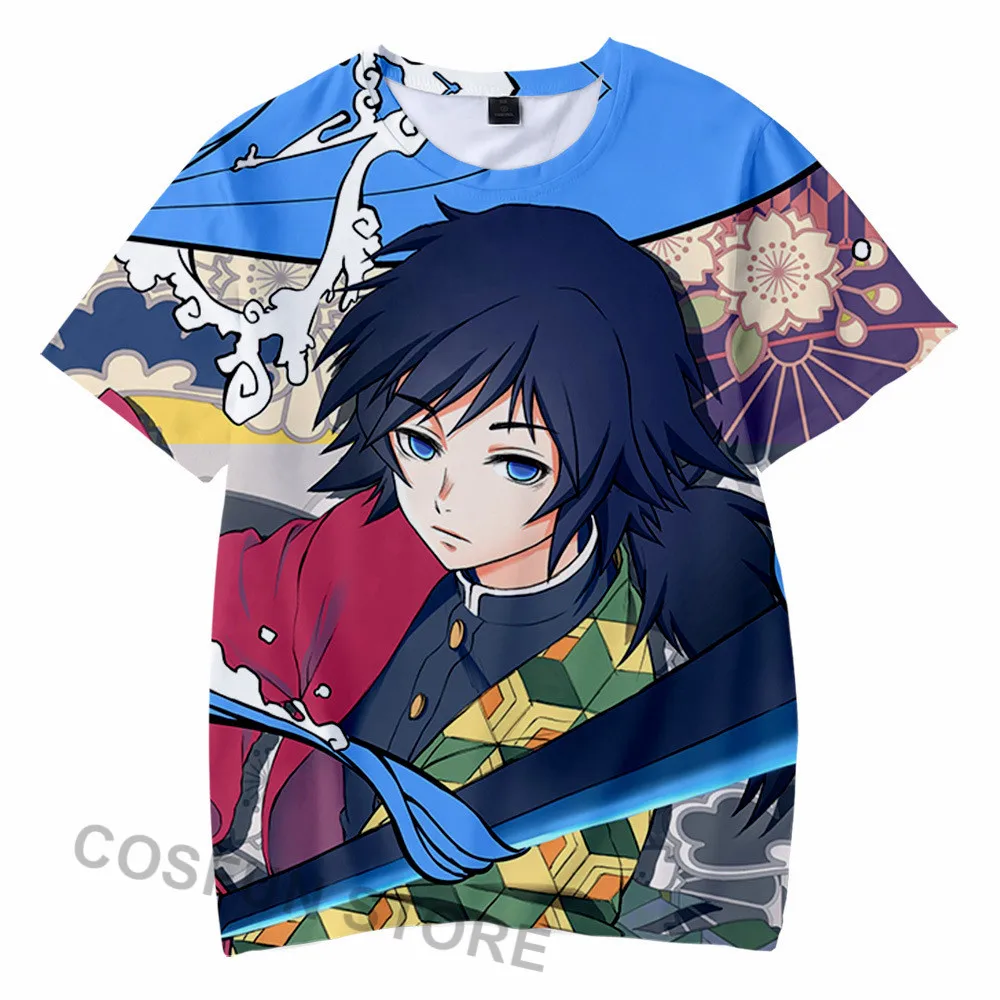 Футболка детская с изображением клинок призрака из мультфильма убийцы демонов |