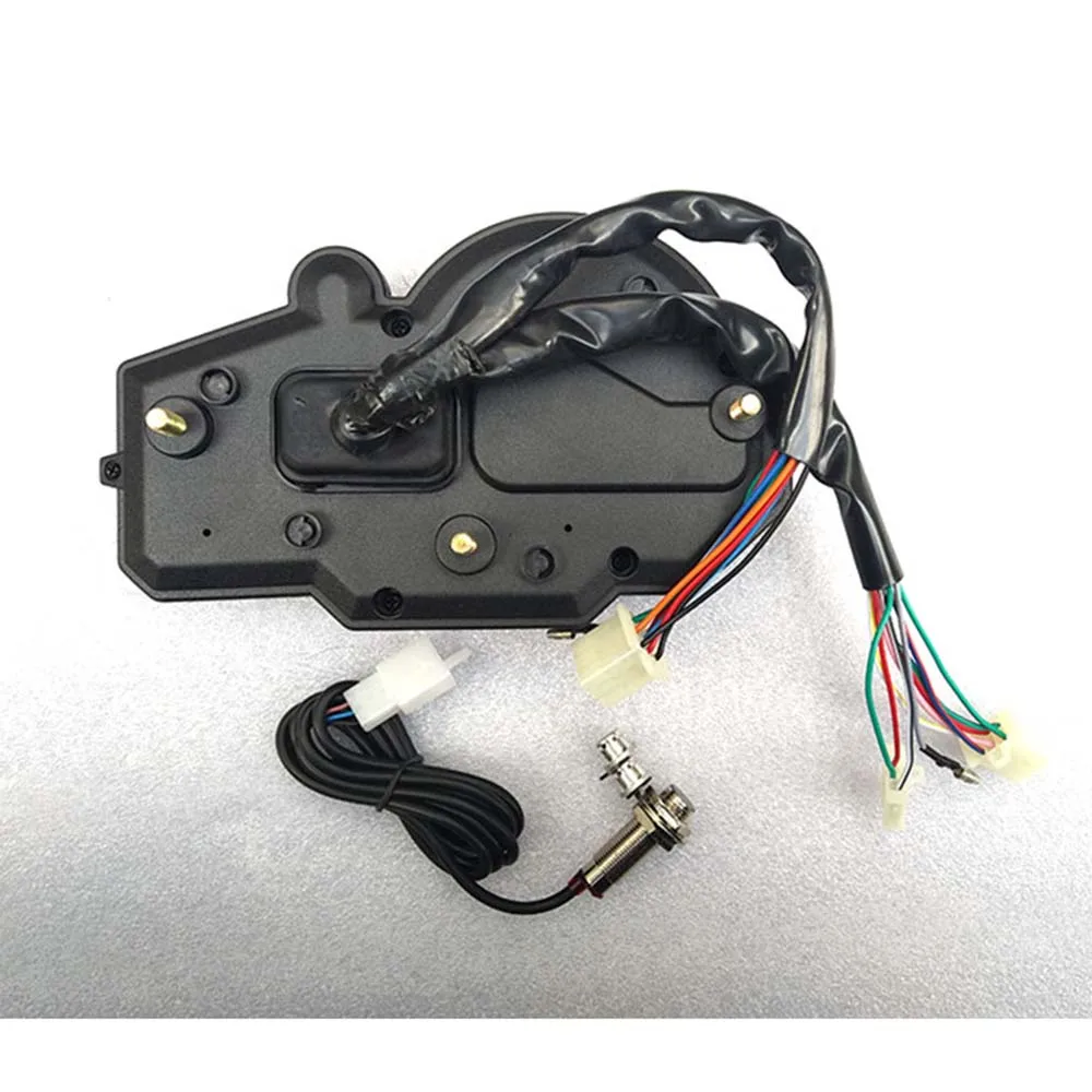 TKOSM мотоциклетный цветной светодиодный ЖК-дисплей N 1-6 файлов цифровой спидометр