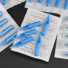 50 шт. наконечники для тату комплект бокильяс Tatuajes Mezcla микс иглы Y Punteras De Tatuar иглы Кепки Пластик сопла трубки 3579 DT FT RT