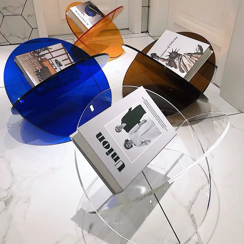 

Acrylic Book shelf, bookshelf, home decoration, bookholder, magzine holder, news paper rack