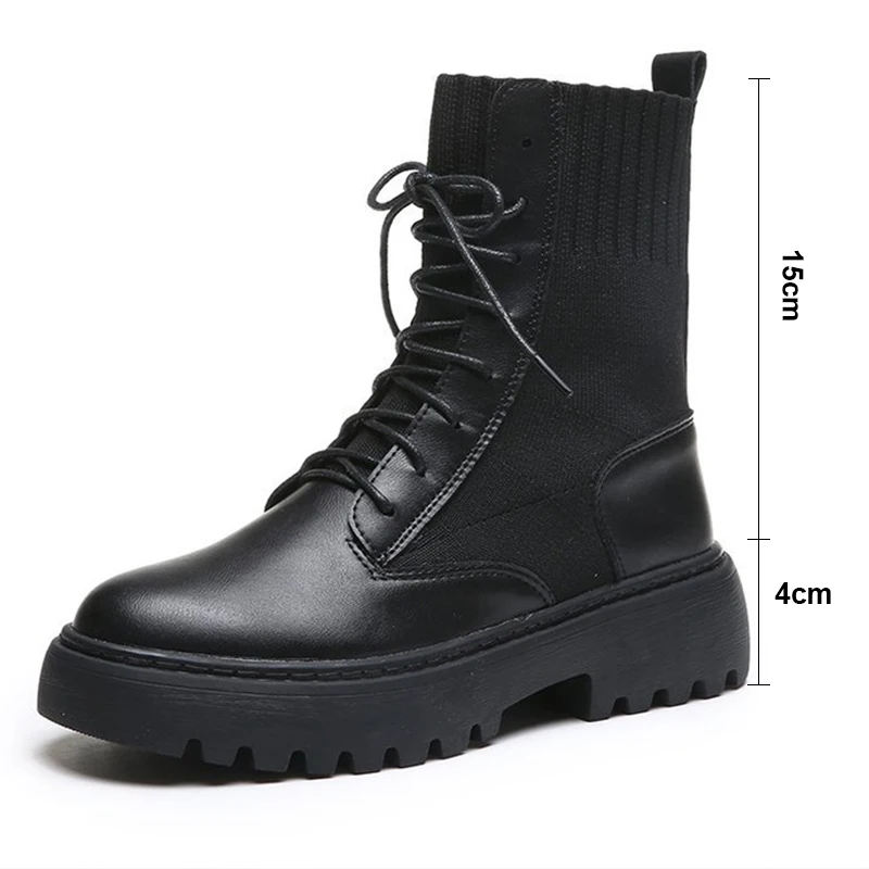 2019 г. новые зимние мотоботы с пряжкой женские ботинки в британском стиле