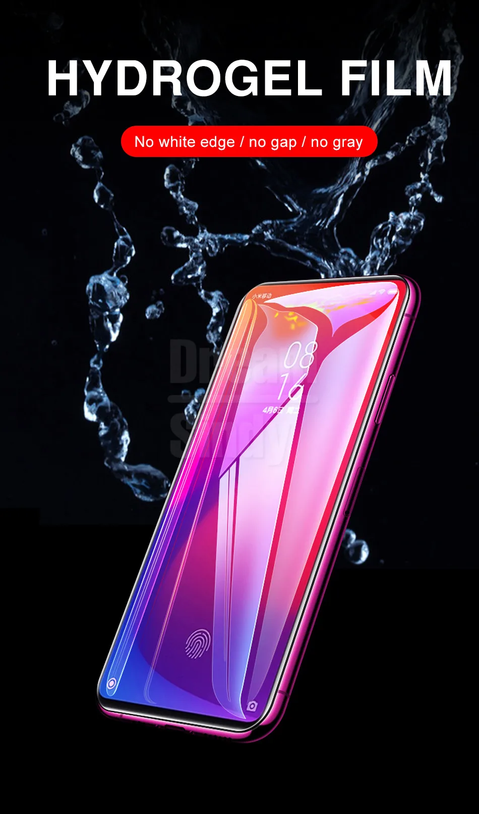 3-1 шт 100D полное покрытие Гидрогелевая пленка для Xiaomi 9T Pro 8 Lite 9 SE cc9 Защита экрана для Xiaomi A1 A2 A3 Lite защитная пленка