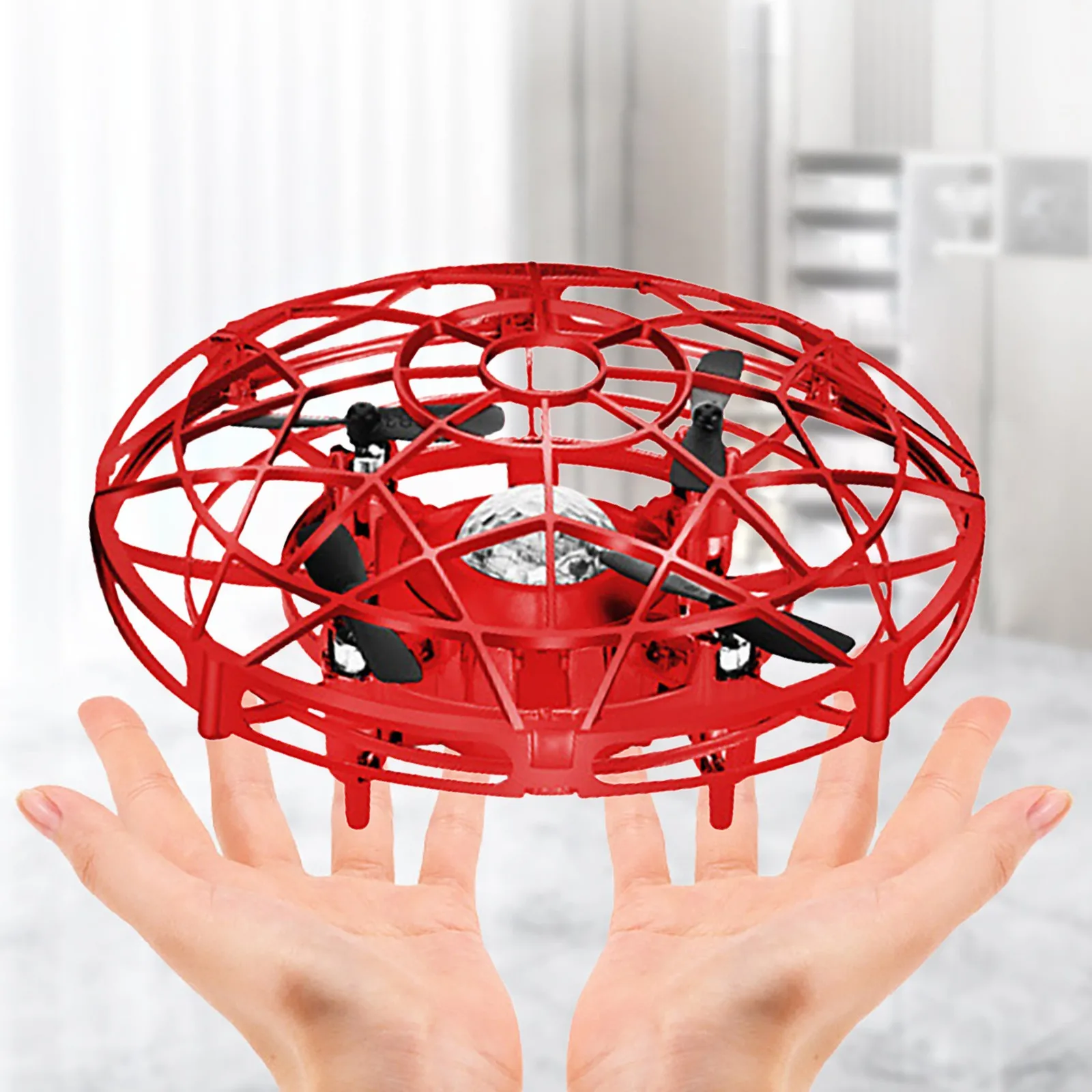 

360° Flying Ball Toys Mini Drone UFO Flynova Boomerang Fingertip Ball Sensory Fidget Spinning Gyro New Year Children Gifts Hot!