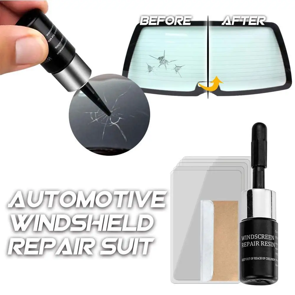 

Инструмент для ремонта ветрового стекла автомобиля, жидкость для восстановления стекол и царапин и трещин на лобовом стекле