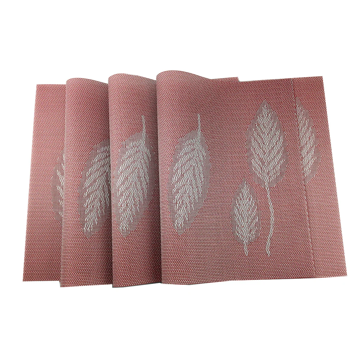 Высококачественные красные листья стол кухонные принадлежности термостойкая