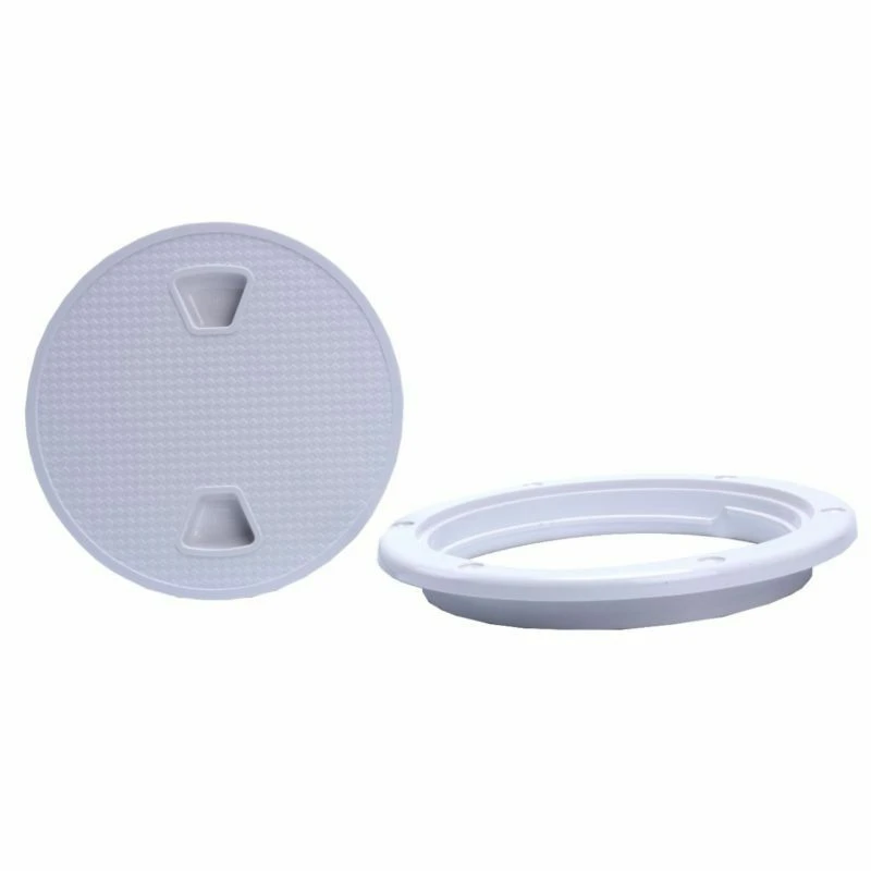 6 дюймов круглый люк Крышка ПАЛУБА ПЛАСТИНА Нескользящая проверка для морской