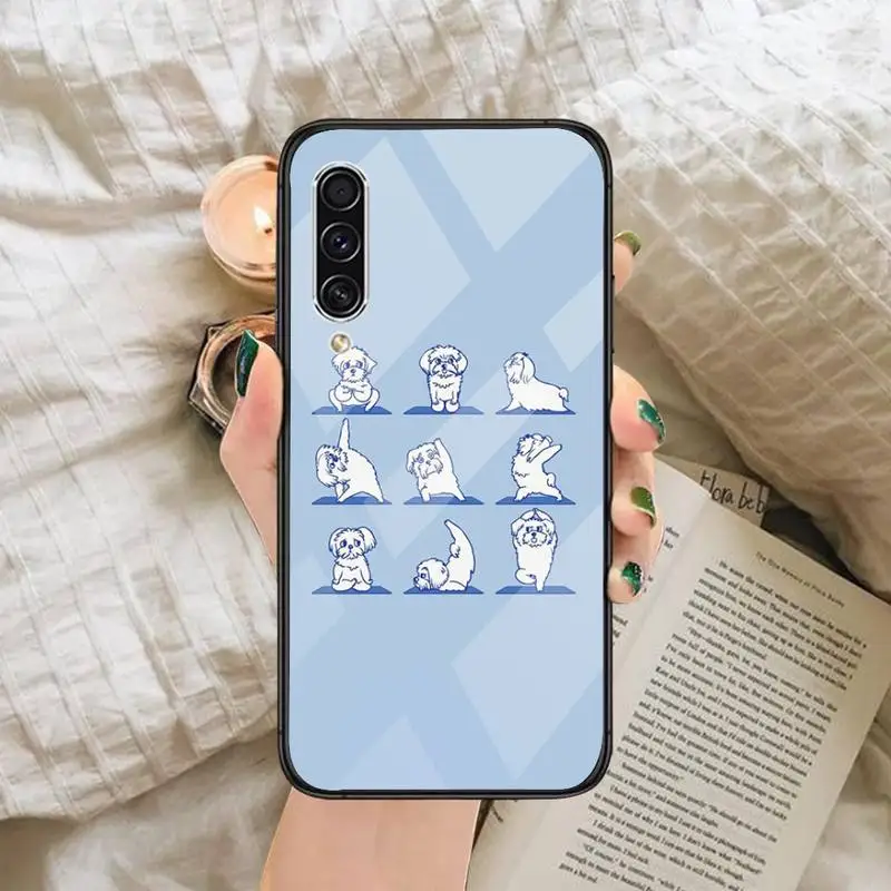 

Dachshund Teckel Dackel Dog poster Phone Case Tempered glass For Samsung S6 S7 edge S8 S9 S10 e plus note8 9 10 pro